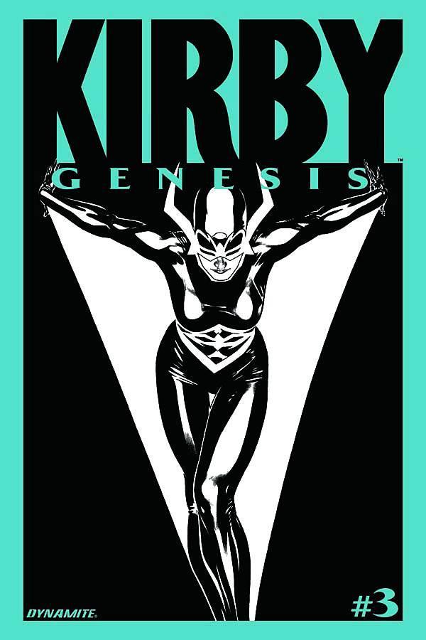 KIRBY GENESIS #3 15 COPY SOOK B&W INCV
