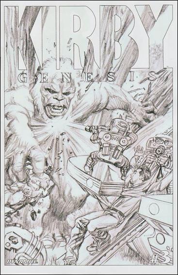 KIRBY GENESIS #3 25 COPY ROSS SKETCH INCV