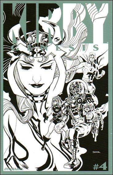 KIRBY GENESIS #4 15 COPY SOOK B&W INCV