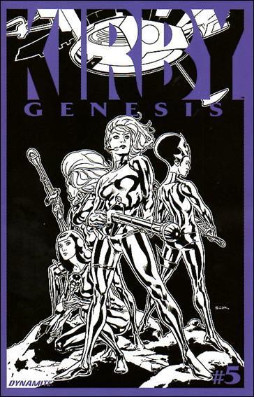 KIRBY GENESIS #5 15 COPY SOOK B&W INCV - Kings Comics