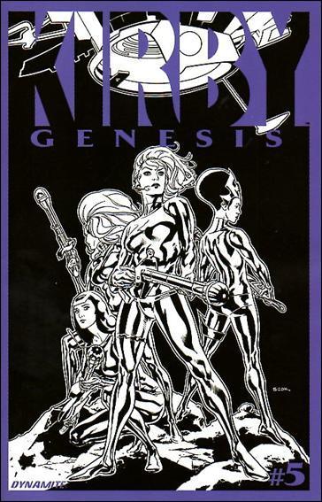 KIRBY GENESIS #5 15 COPY SOOK B&W INCV