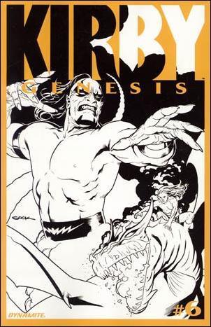 KIRBY GENESIS #6 15 COPY SOOK B&W INCV