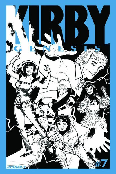 KIRBY GENESIS #7 15 COPY SOOK B&W INCV
