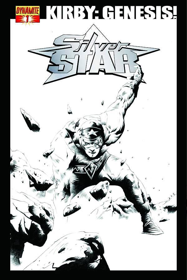 KIRBY GENESIS SILVER STAR #1 15 COPY B&W INCV