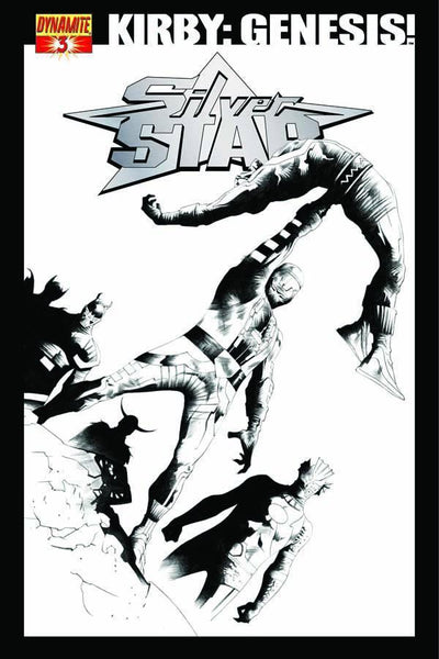 KIRBY GENESIS SILVER STAR #3 15 COPY B&W INCV