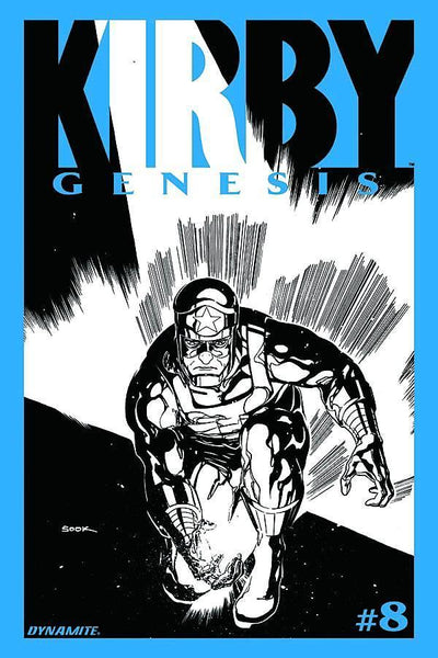 KIRBY GENESIS SILVER STAR #4 15 COPY B&W INCV