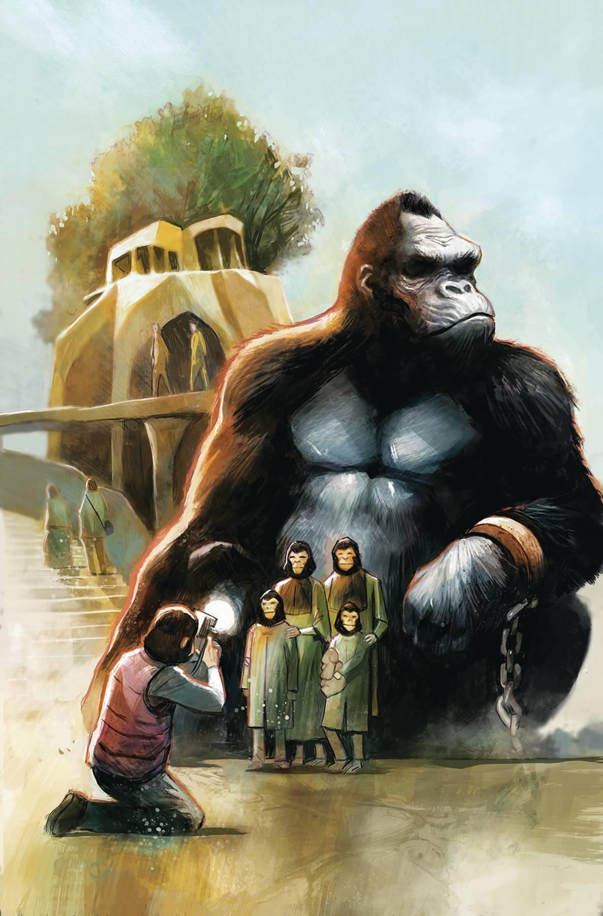 KONG ON PLANET OF APES #4 - Kings Comics