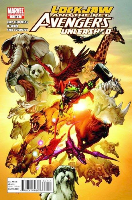 LOCKJAW AND THE PET AVENGERS UNLEASHED #1 - Kings Comics