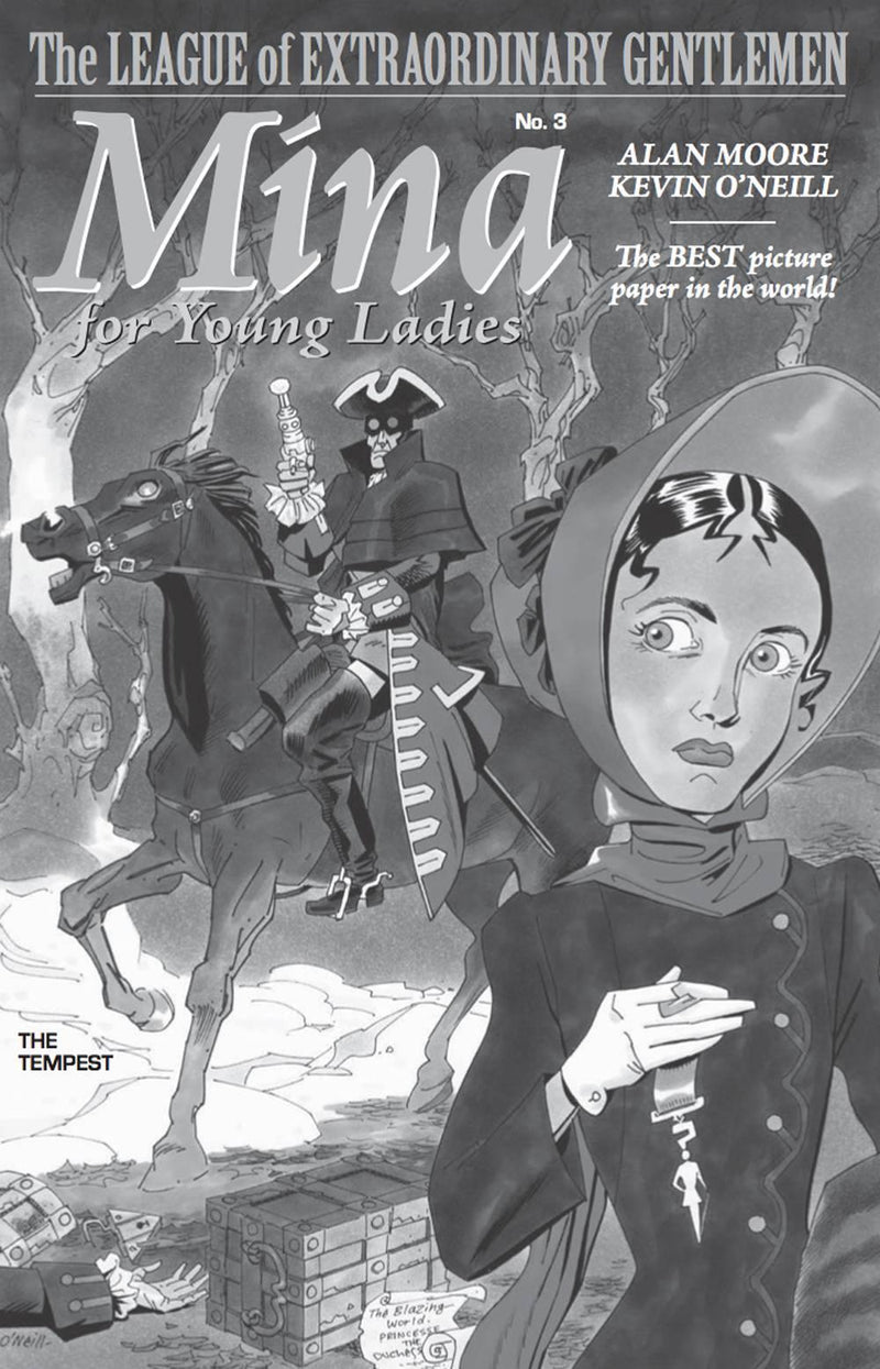 LEAGUE OF EXTRAORDINARY GENTLEMEN TEMPEST (2018) #3 25 COPY INCV ONEILL