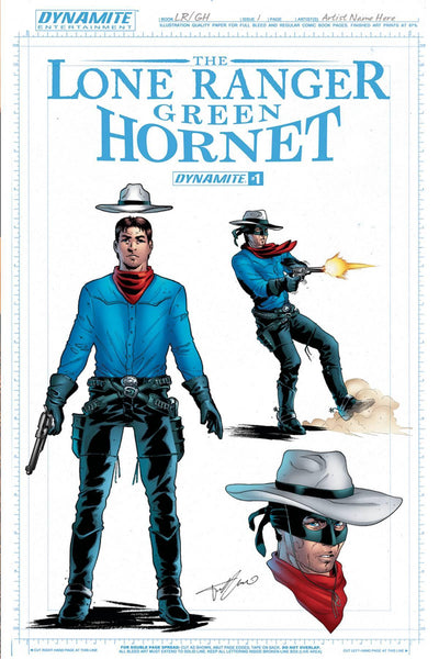 LONE RANGER GREEN HORNET #1 CVR C 15 COPY RANGER INCV