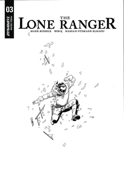 LONE RANGER VOL 6 #3 10 COPY CASSADAY B&W INCV