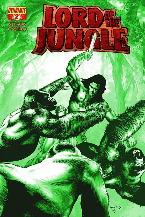 LORD OF THE JUNGLE #2 15 COPY RENAUD JUNGLE GREEN INCV
