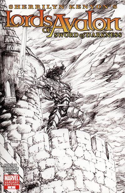 LORDS OF AVALON SWORD OF DARKNESS #1 SKETCH VAR