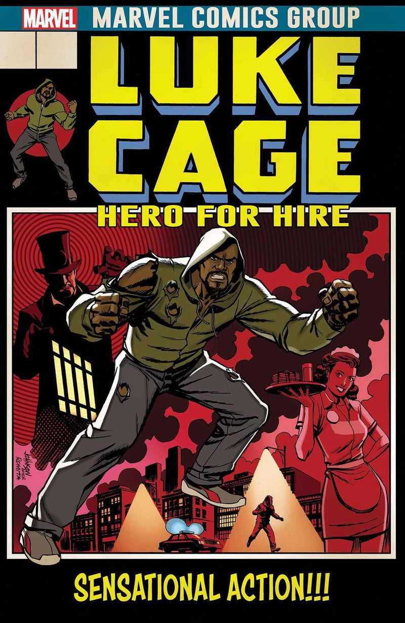 LUKE CAGE (2017) #166 JOHNSON LH VAR LEG (LENTICULAR COVER)