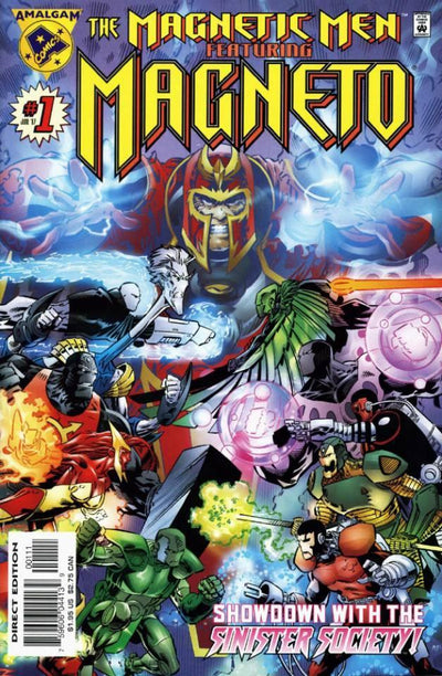MAGNETIC MEN FEATURING MAGNETO #1 (AMALGAM COMICS)