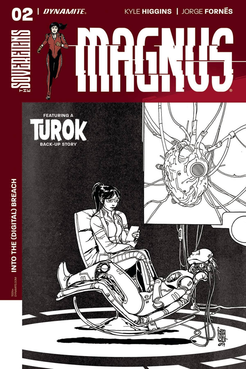 MAGNUS #2 10 COPY CAMUNCOLI B&W INCV