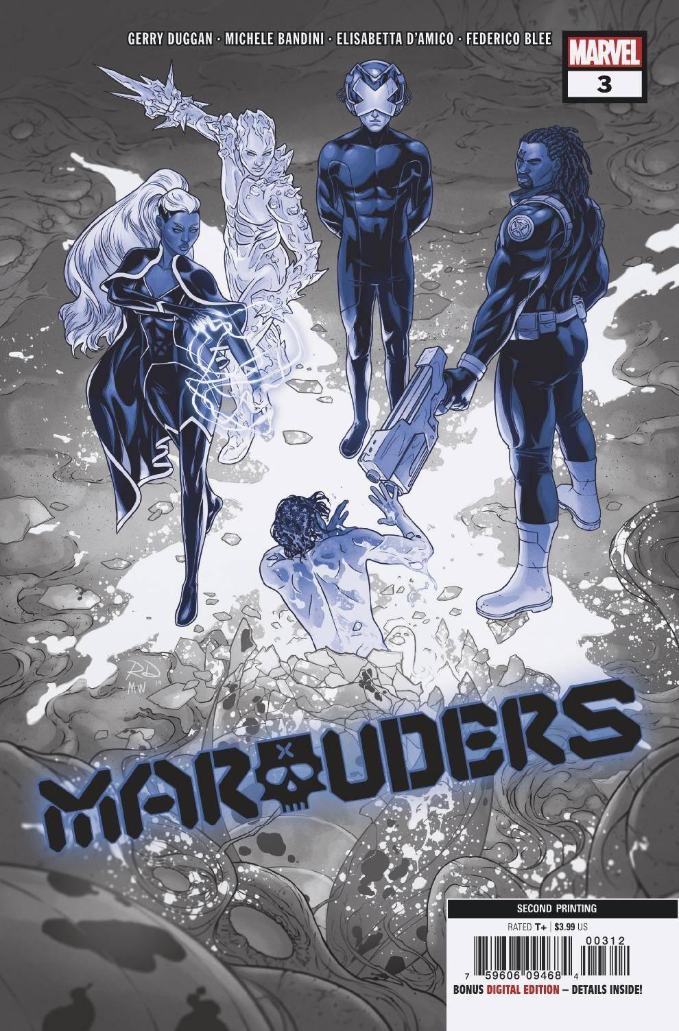 MARAUDERS #3 2ND PTG DAUTERMAN VAR DX - Kings Comics