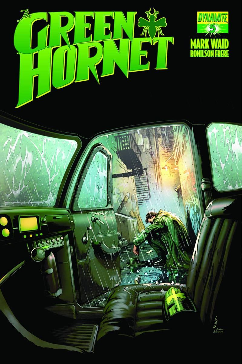 MARK WAID GREEN HORNET #5 LAU SUBCRIPTION VARIANT