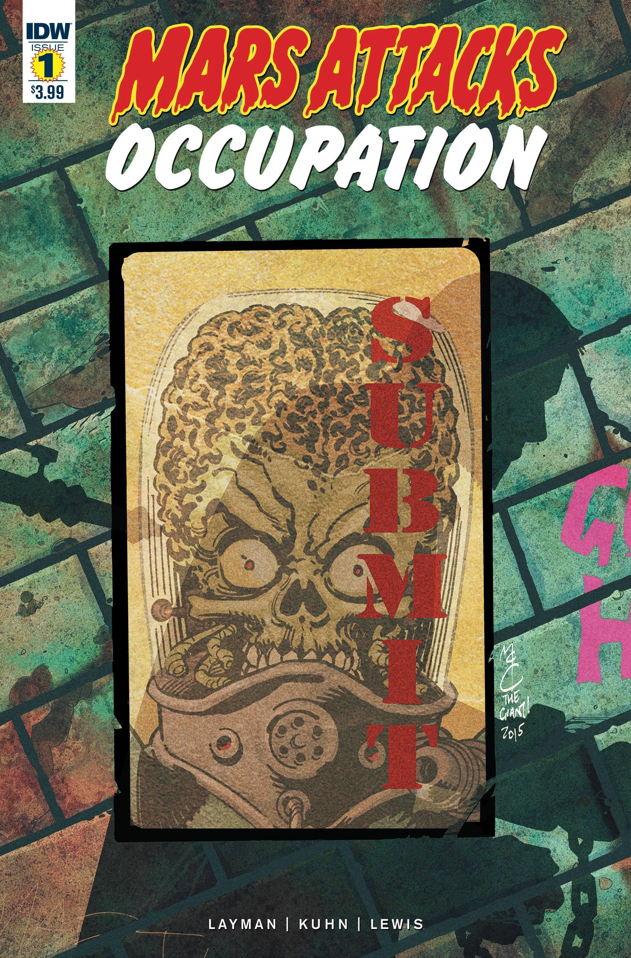 MARS ATTACKS OCCUPATION #1 - Kings Comics