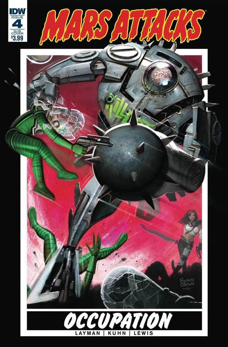 MARS ATTACKS OCCUPATION #4 SUBSCRIPTION VAR