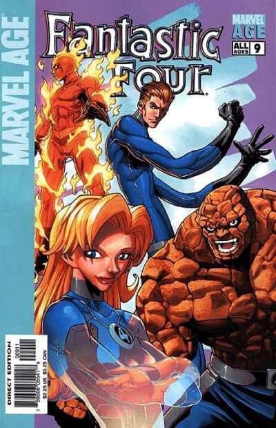 MARVEL AGE FANTASTIC FOUR #9