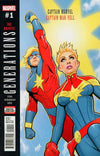 MARVEL GENERATIONS COMPLETE 10-PACK SET (FIRST PRINTINGS)