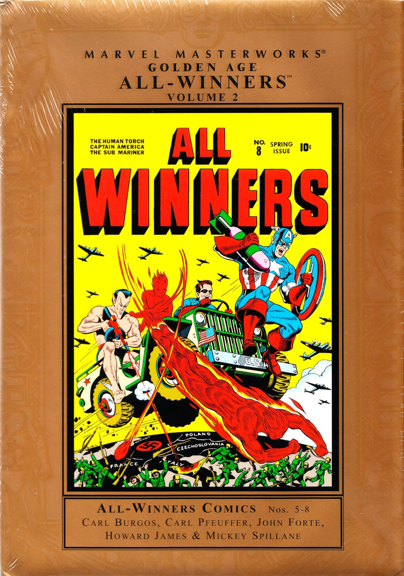 MARVEL MASTERWORKS GOLDEN AGEALL WINNERS