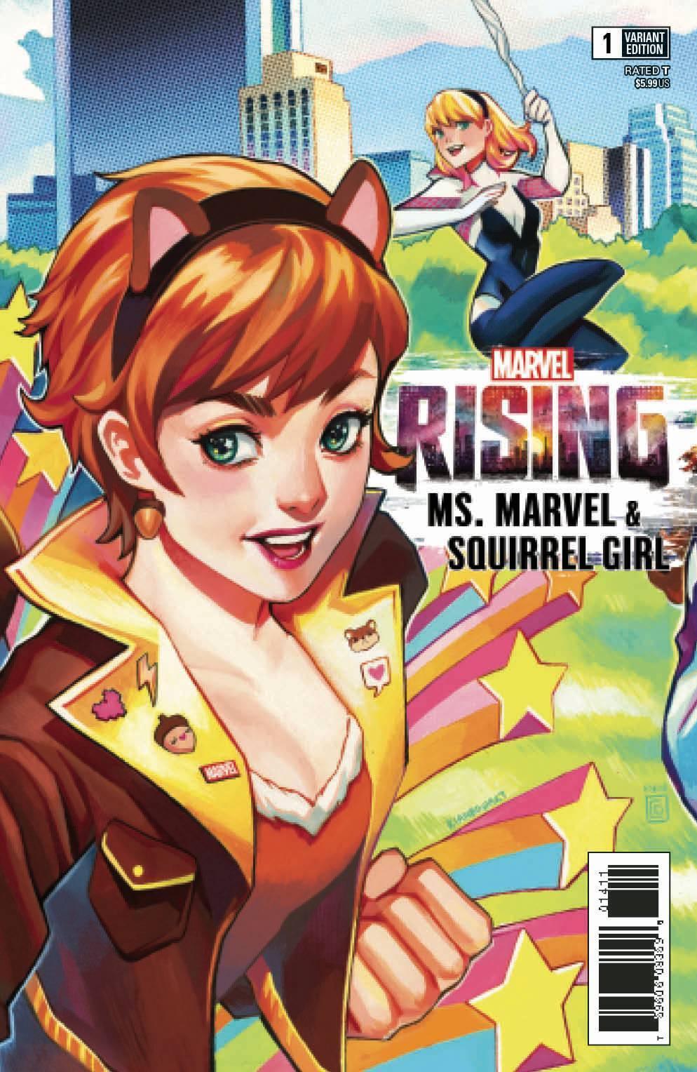MARVEL RISING MS MARVEL SQUIRREL GIRL #1 CONNECTING VAR - Kings Comics