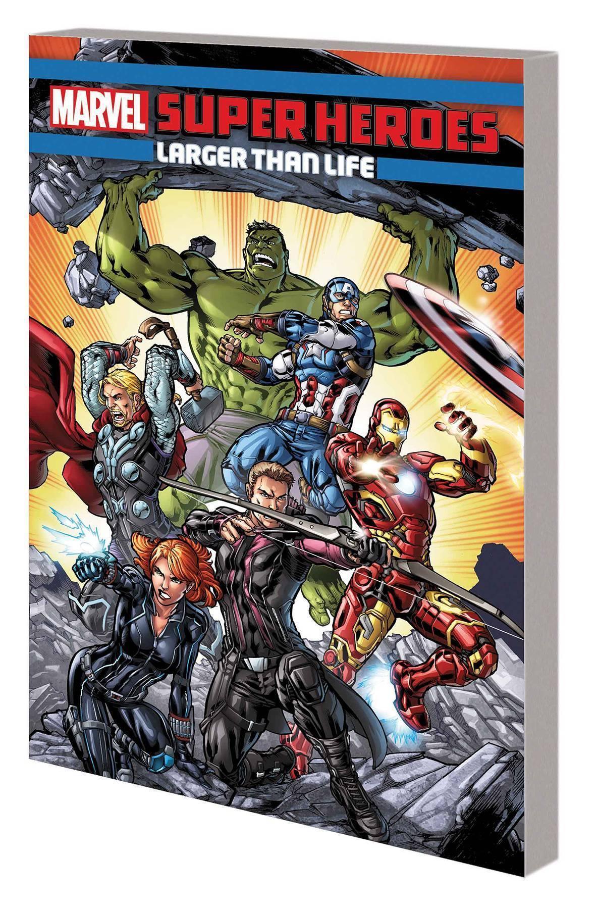 MARVEL SUPER HEROES TP LARGER THAN LIFE - Kings Comics