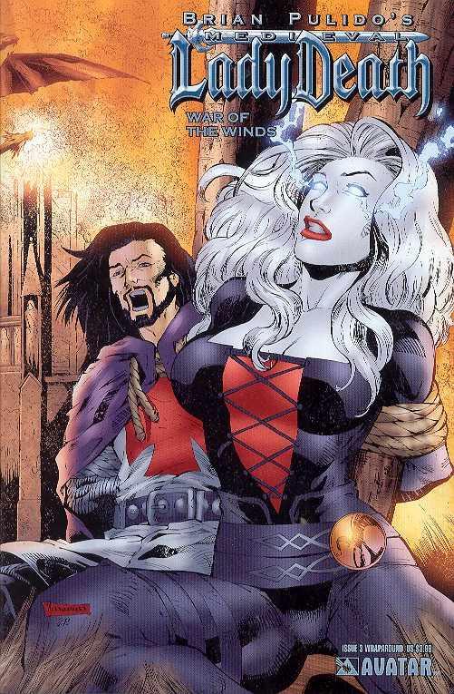 MEDIEVAL LADY DEATH WAR OF THE WINDS WRAP CVR #3 - Kings Comics