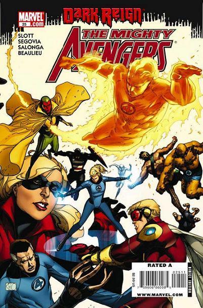 MIGHTY AVENGERS (2007) #25 DKR