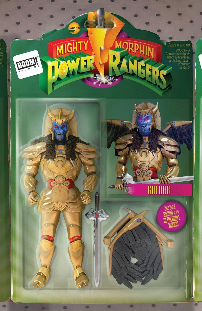 MIGHTY MORPHIN POWER RANGERS #12 UNLOCK ACTION FIGURE VAR