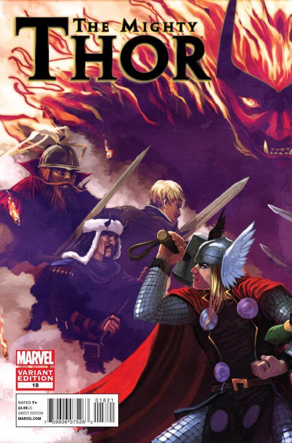 MIGHTY THOR #18 HANS VAR BURNS