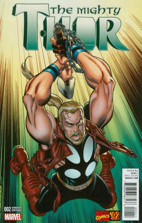 MIGHTY THOR VOL 2 #2 FRENZ MARVEL 92 VAR