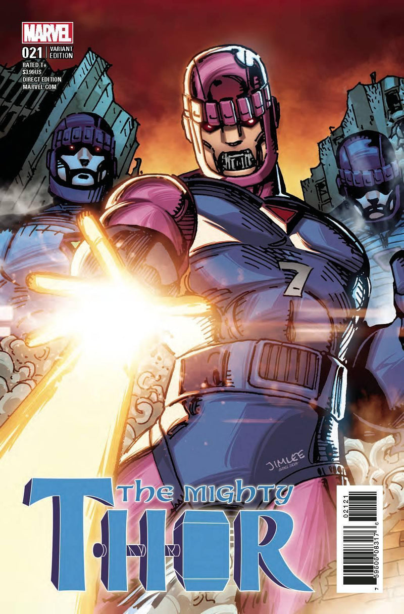 MIGHTY THOR VOL 2 #21 X-MEN CARD VAR