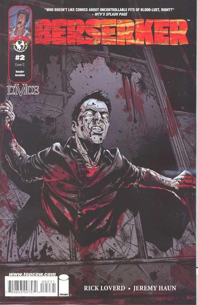 MILO VENTIMIGLIA PRESENTS BERSERKER #2 HAUN RAGE CVR INCV