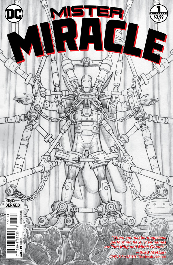 MISTER MIRACLE VOL 4 (2017) #1 4TH PTG