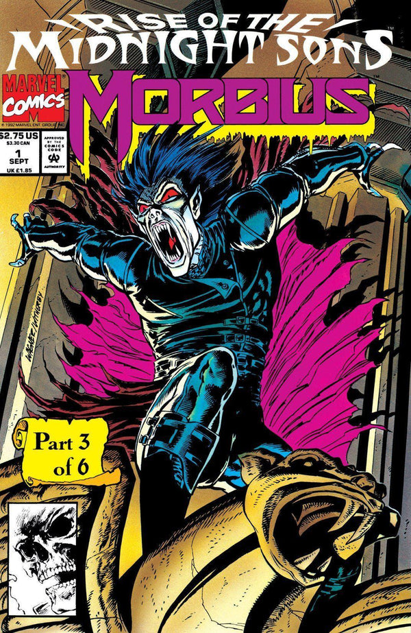 MORBIUS THE LIVING VAMPIRE #1 (1992) - POLYBAGGED WITH POSTER