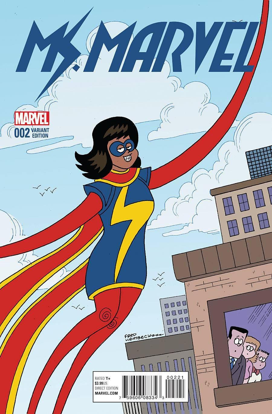 MS MARVEL VOL 4 #2 HEMBECK VAR - Kings Comics
