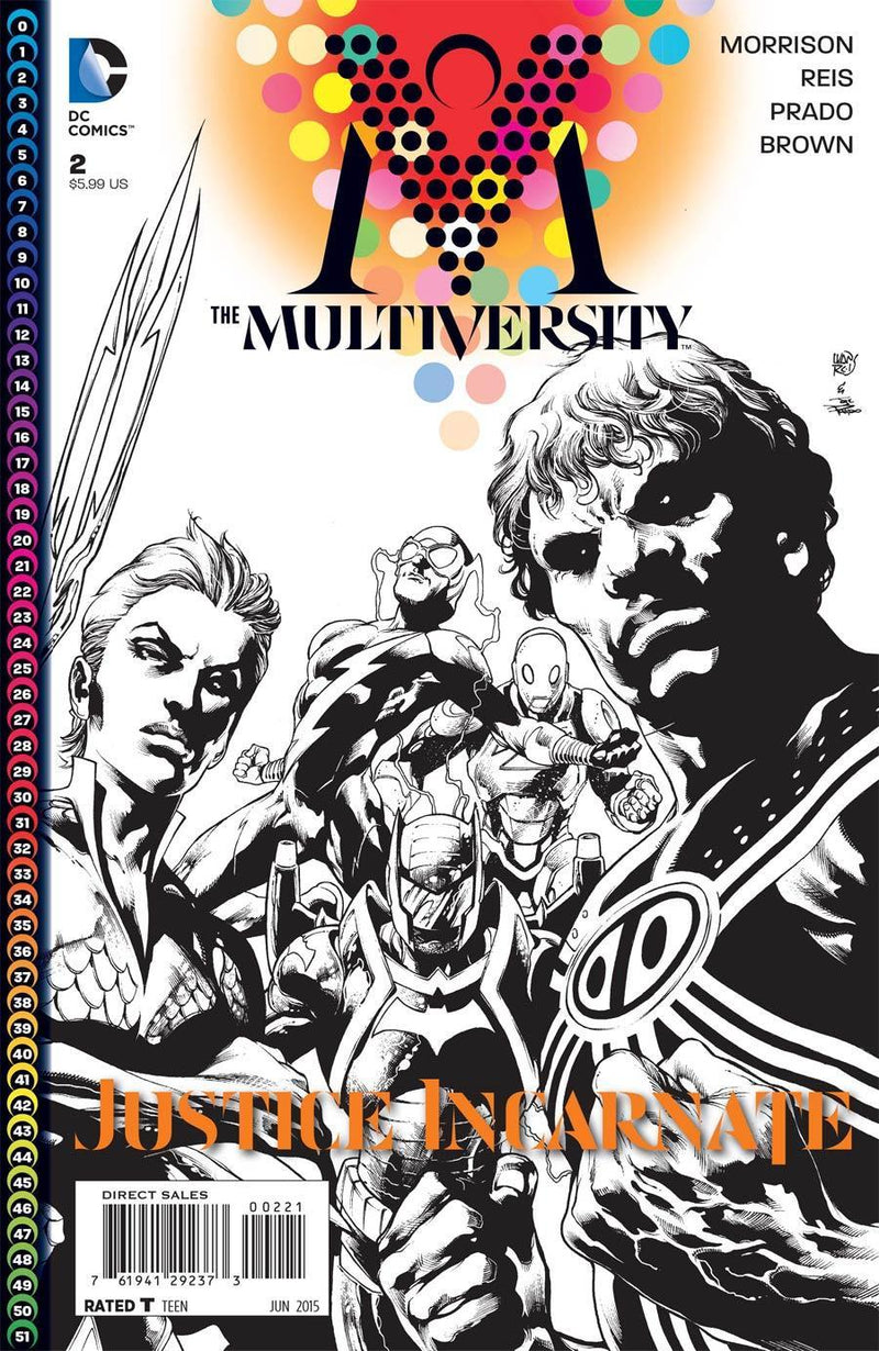 MULTIVERSITY #2 BLACK & WHITE VAR ED