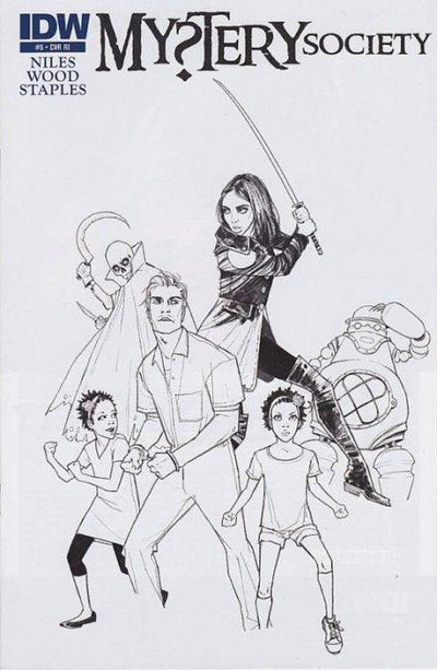 MYSTERY SOCIETY #5 10 COPY INCV