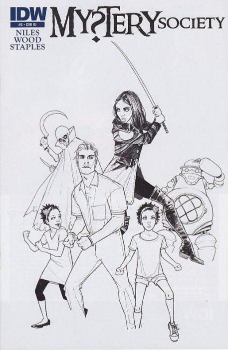 MYSTERY SOCIETY #5 10 COPY INCV