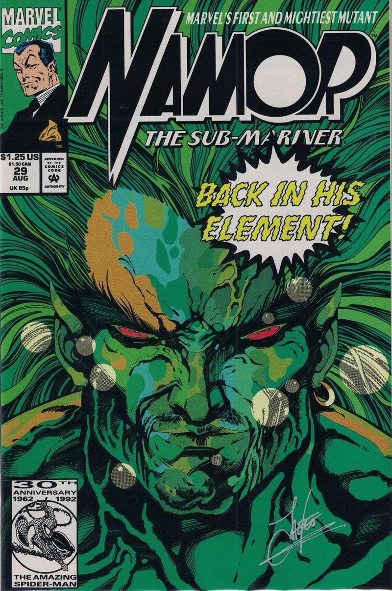 NAMOR (1988) #29 SIGNED BY JAE LEE