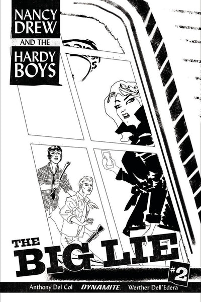 NANCY DREW HARDY BOYS #2 10 COPY BULLOCK B&W INCV