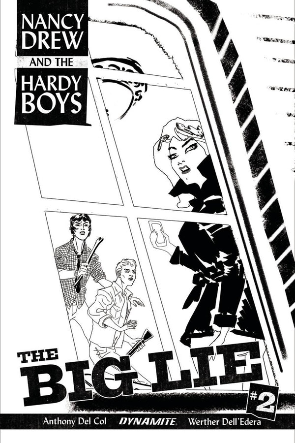 NANCY DREW HARDY BOYS #2 10 COPY BULLOCK B&W INCV