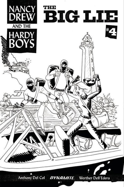 NANCY DREW HARDY BOYS #4 10 COPY BULLOCK B&W INCV