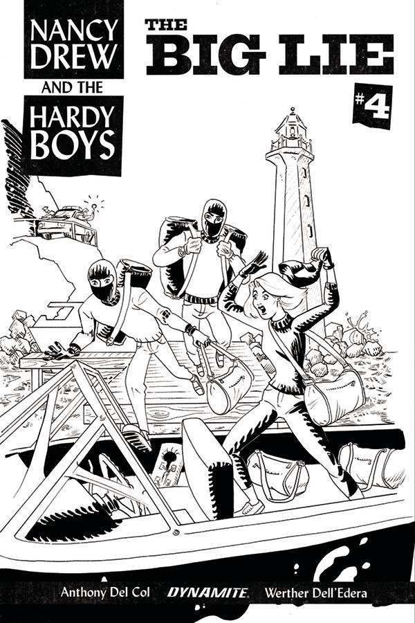 NANCY DREW HARDY BOYS #4 10 COPY BULLOCK B&W INCV