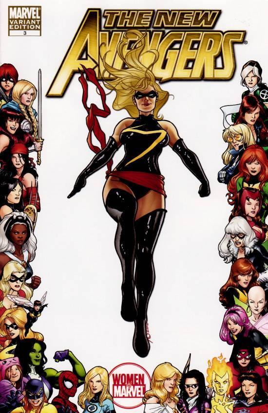 NEW AVENGERS VOL 2 #3 WOMEN OF MARVEL FRAME VAR