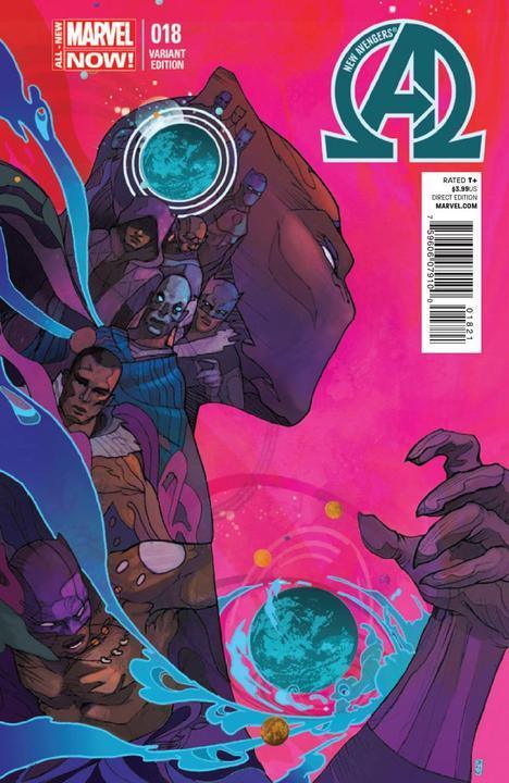 NEW AVENGERS VOL 3 #18 WARD VAR ANMN - Kings Comics