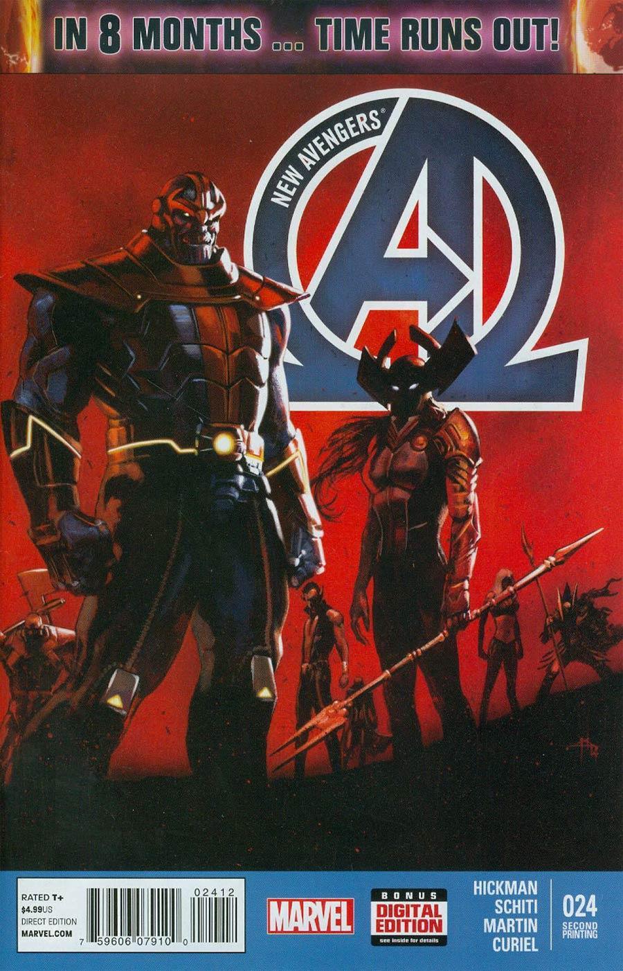 NEW AVENGERS VOL 3 #24 2ND PTG DELLOTTO VAR TRO - Kings Comics